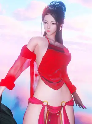 蛇妖大战武僧【3D漫画】