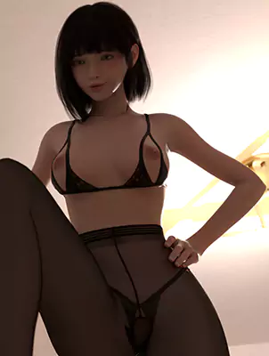 她的身体，他的欲望【3D漫画】